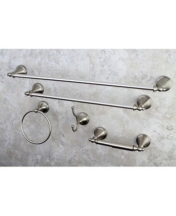 Kingston Brass - Naples 18-Inch and 24-Inch Towel Bar Bathroom Accessory Set