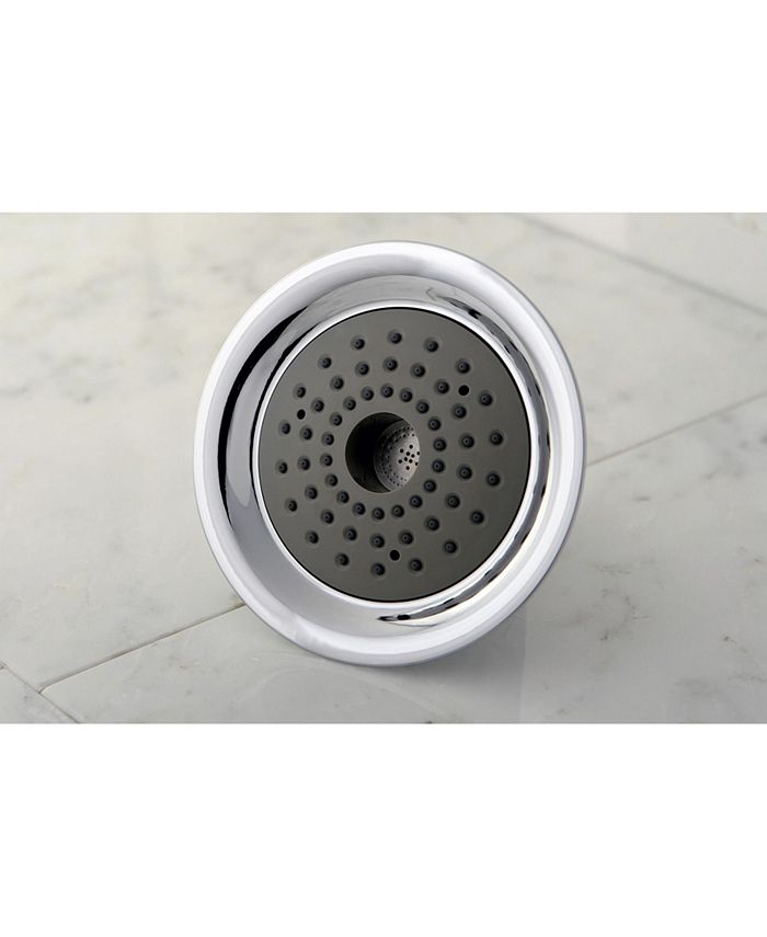 Kingston Brass 2 Function 6Inch 1.75GPM ABS Shower Head with ABS Bal