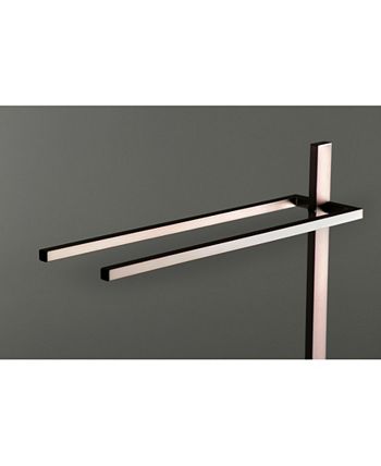Kingston Brass - Modern Pedestal Dual Towel Rack