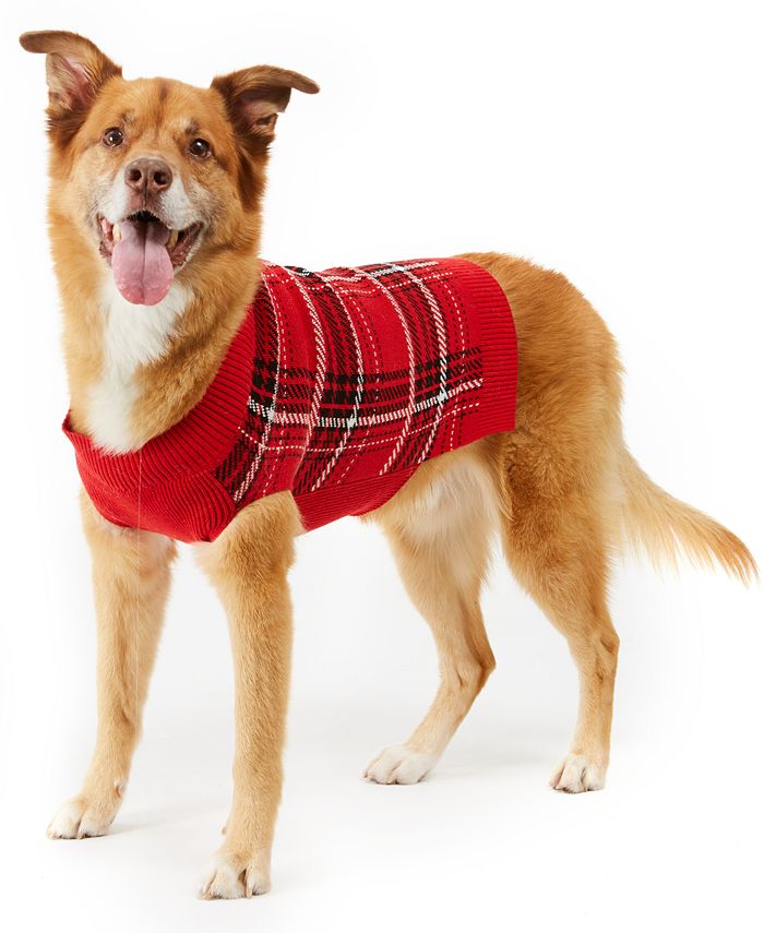 Macy's dog sweater outlet