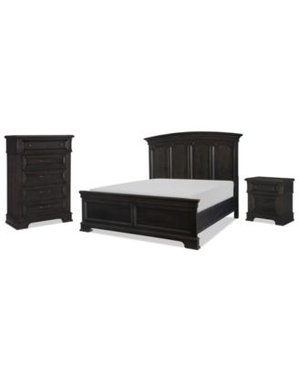 Townsend  Bedroom Furniture, 3-Pc. Set (Queen Bed, Nightstand & Chest)