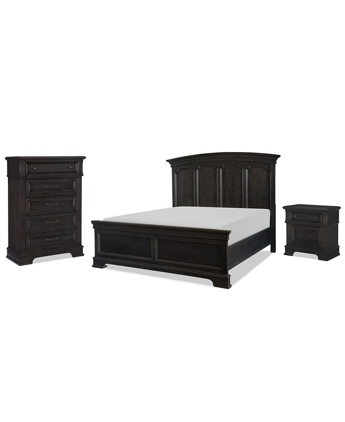 Furniture Townsend Bedroom Furniture, 3Pc. Set (California King Bed