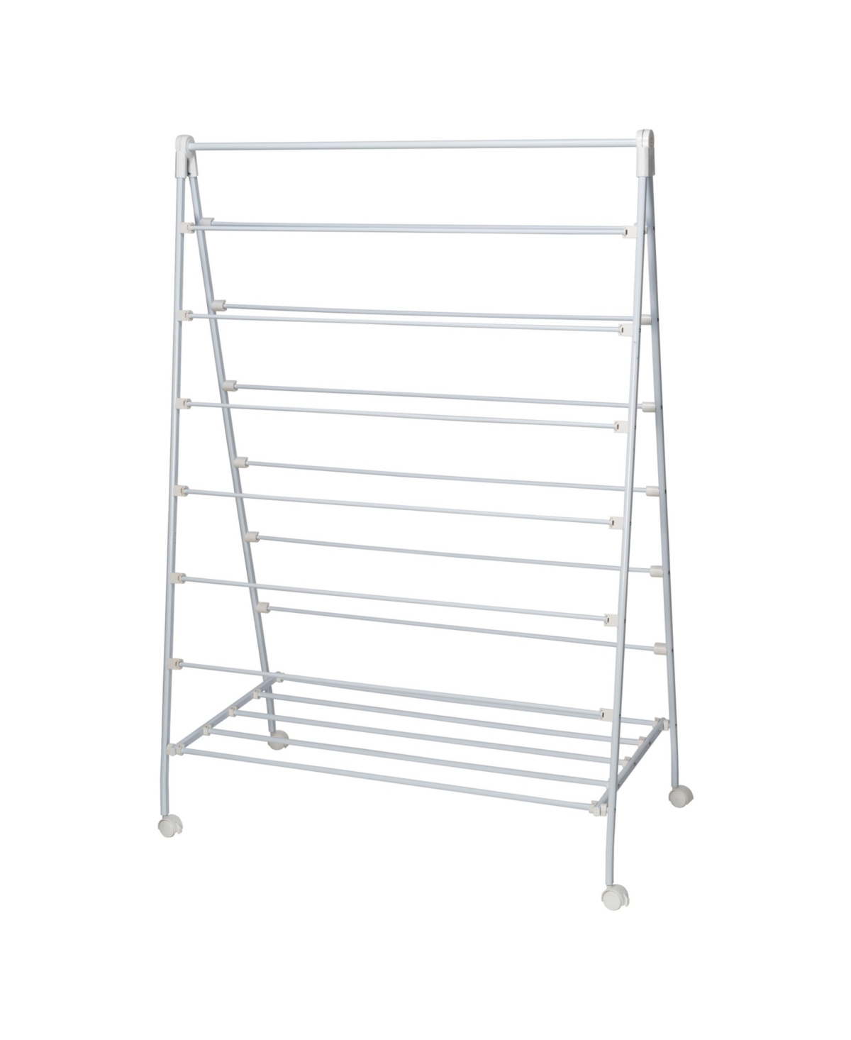 Large A-Frame Clothes Drying Rack - White