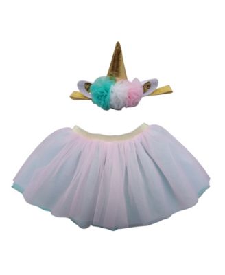 unicorn tutu and headband