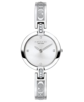 COACH - Women's Chrystie Stainless Steel Bangle Bracelet Watch 26mm