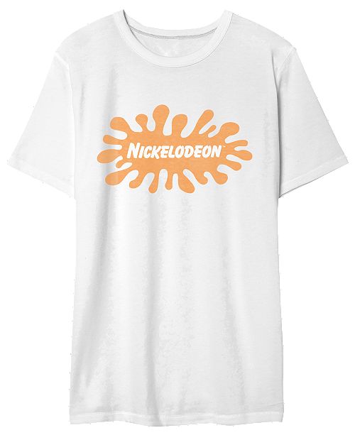 Hybrid Nickelodeon Men S Logo Graphic Tshirt Reviews T Shirts