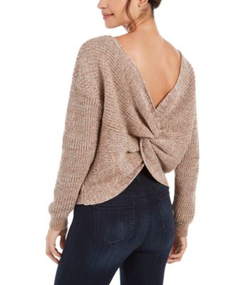 Roxy Juniors' Twisted-Back Sweater 