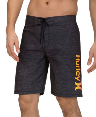 mens hurley swim trunks