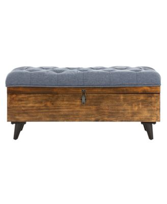 Furniture - Liam Cocktail Ottoman, Quick Ship