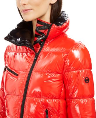 michael kors puffer jacket orange