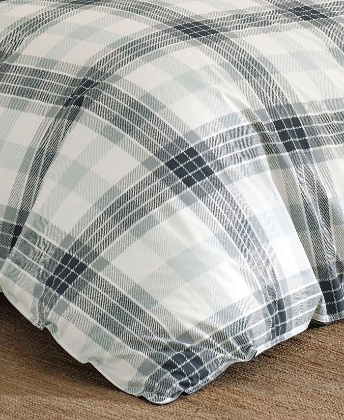 Eddie Bauer Winter Ridge Plaid Green Comforter Set, Full/Queen Macy's