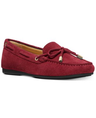 michael kors red loafers