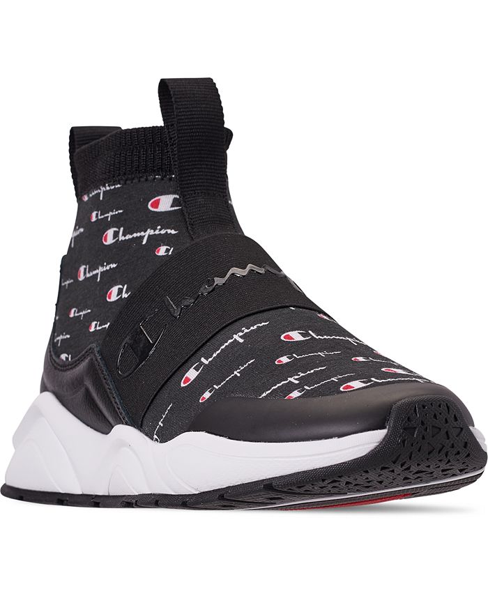 Champion Women's Rally Script Casual Sneakers from Finish Line - Macy's