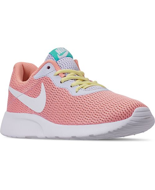 Nike Women S Tanjun Casual Sneakers From Finish Line Reviews
