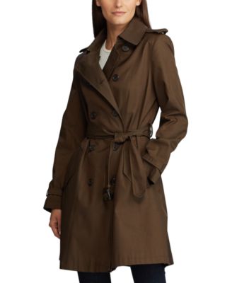macys ralph lauren raincoat