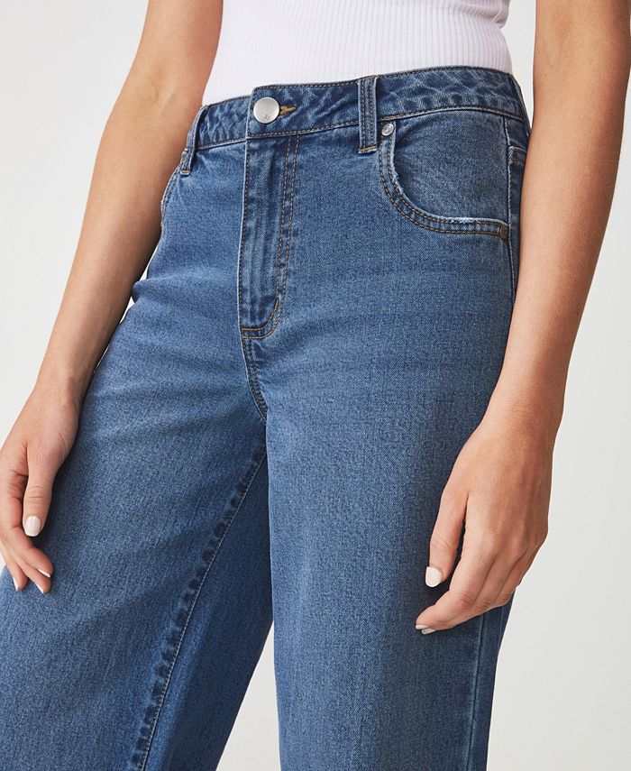 COTTON ON High Wide Stretch Jean - Macy's