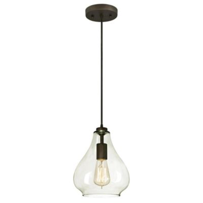 Westinghouse 6101300 One-Light Brushed Silver Mini Pendant For Dining Or Bedroom