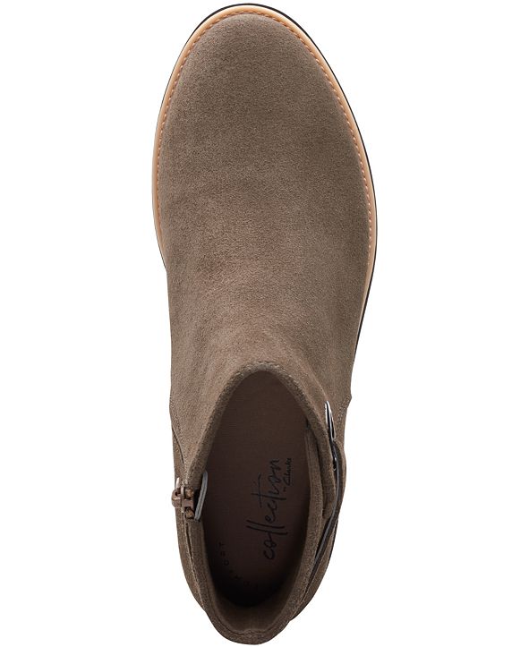 clarks sharon hop wedge bootie