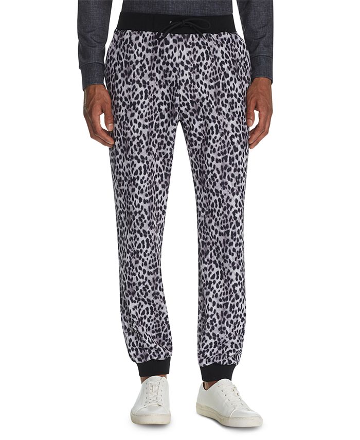 Leopard print hotsell joggers mens