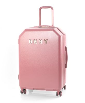 dkny suitcase pink