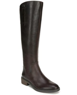 macy's black thigh high boots
