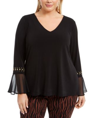 dressy womens plus size tops