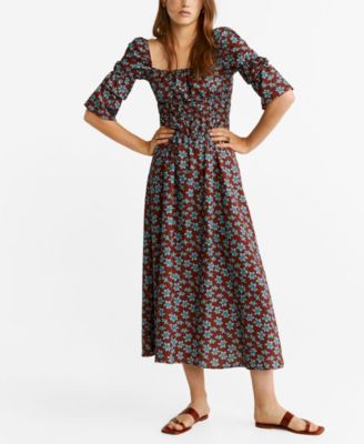 macys linen dresses