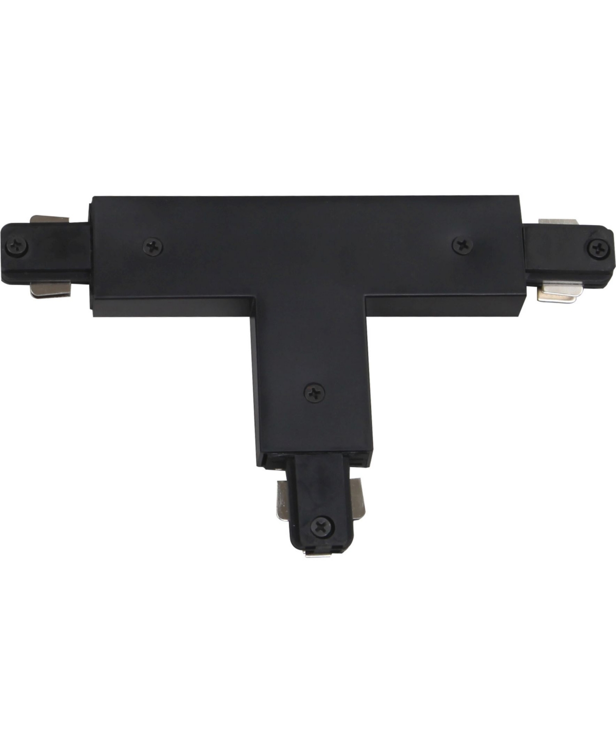 Volume Lighting "t" Connector 120v 2-circuit/1-neutral Track Systems In Black