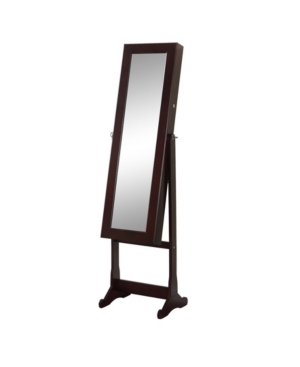 Artiva Usa Floor Standing Mirror and Jewelry Armoire with Led Light