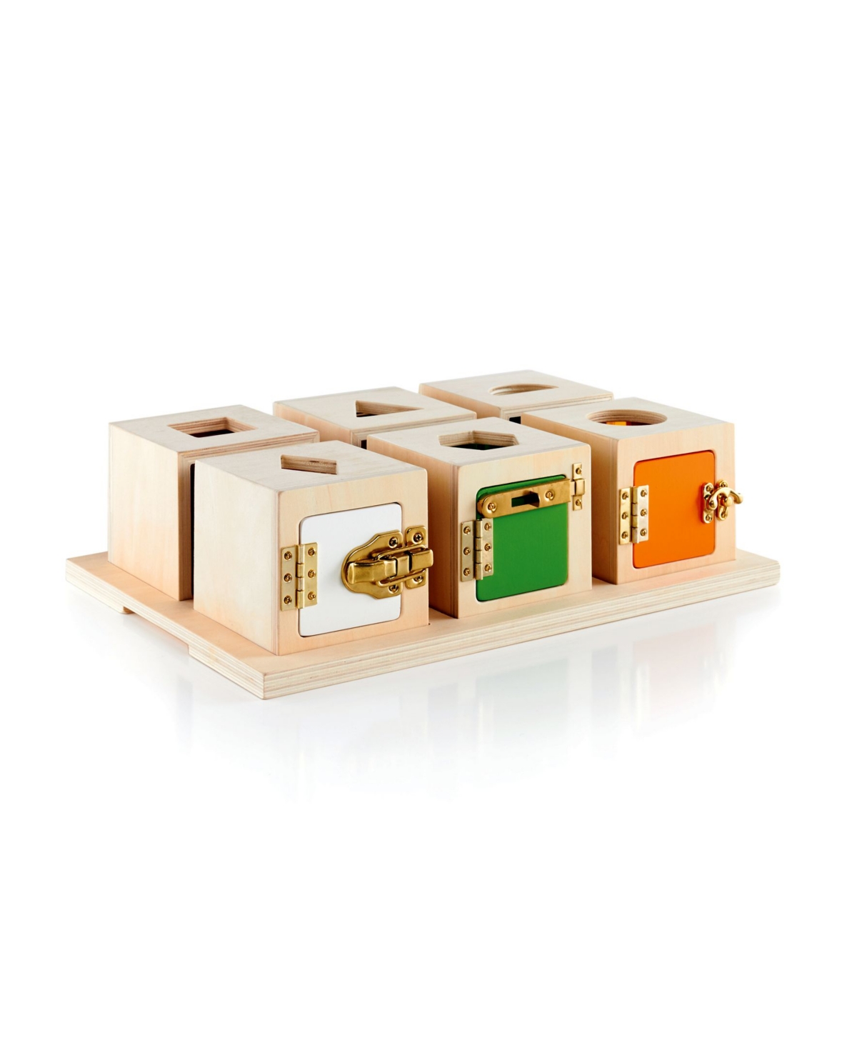 Shop Guidecraft, Inc Guidecraft Peekaboo Lock Boxes In Multi-color