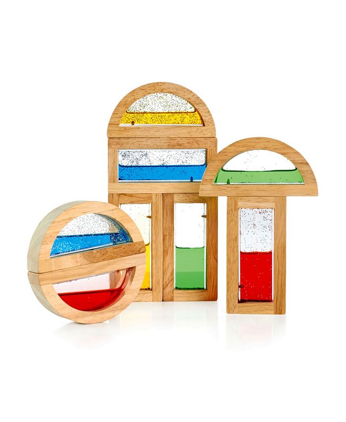 Guidecraft, Inc Guidecraft Rainbow Blocks - Shimmering Water - Macy's