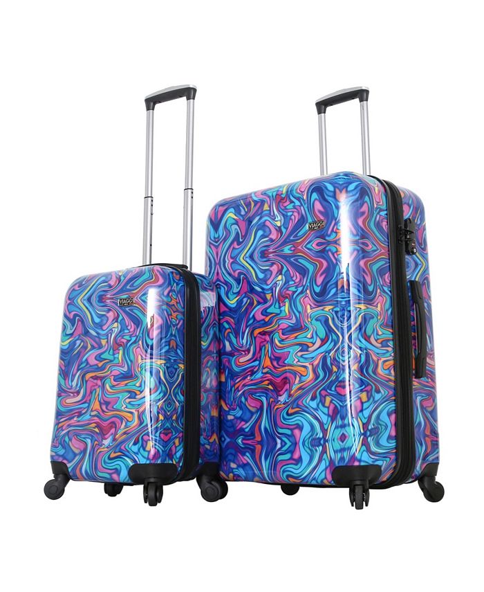 Mia Viaggi Italy Printed 2-Pc. Spinner Luggage Set - Macy's