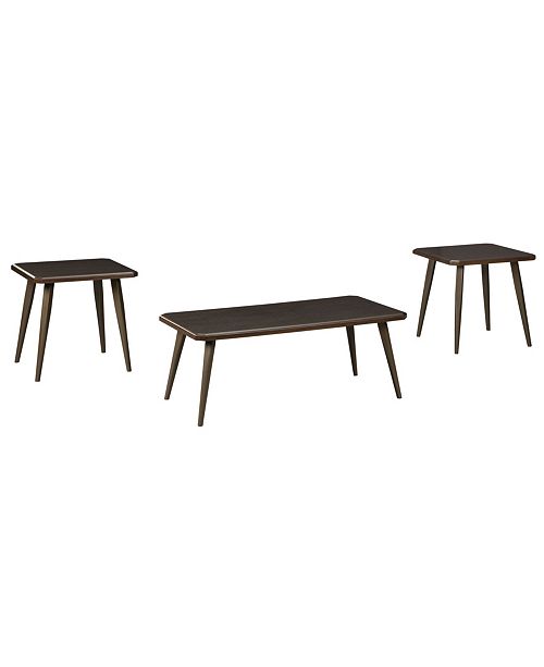 Signature Design By Ashley Ashley Furniture Fazani Table Set Of 3