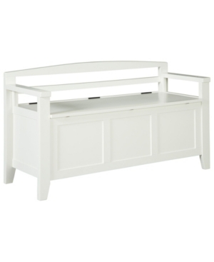 SIGNATURE DESIGN BY ASHLEY CHARVANNA CASUAL STORAGE BENCH