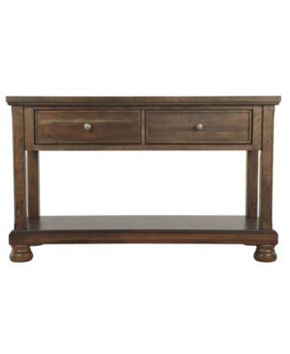 Signature Design By Ashley - Flynnter Sofa/Console Table