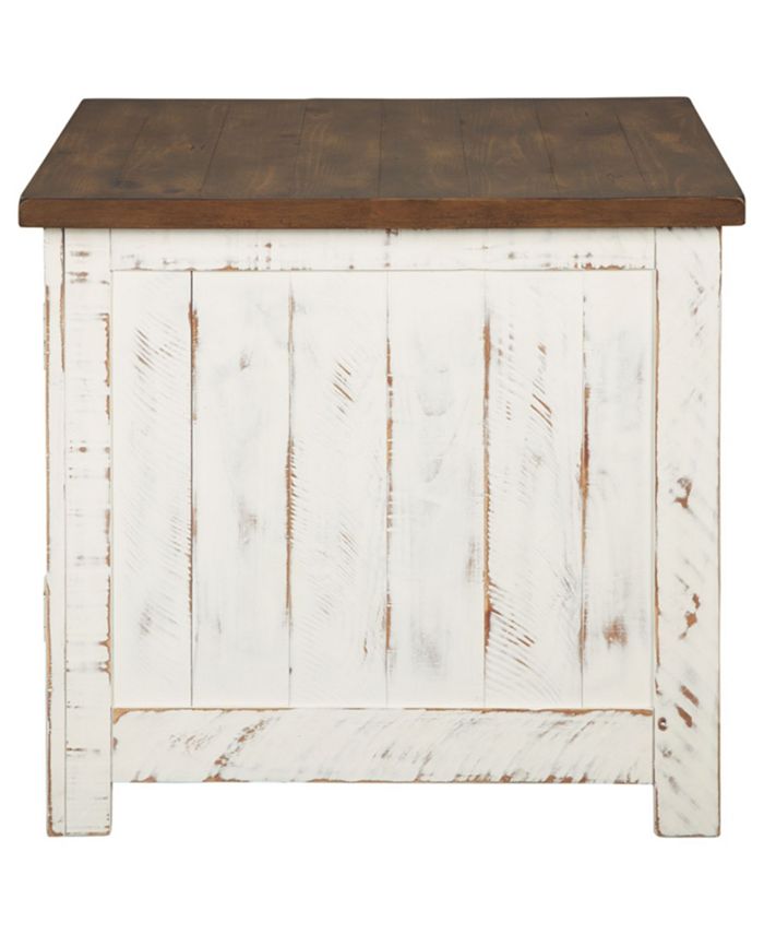 Signature Design By Ashley Wystfield Rectangular End Table Macy's