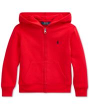 Polo Ralph Lauren Red Boys Hoodies and Sweatshirts - Macy's