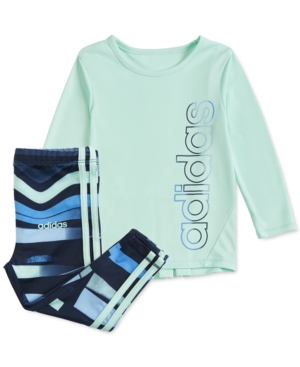 Adidas Originals Kids Adidas Baby Girls Logo T Shirt Printed