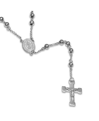Stainless Steel Religious Classic Beaded Rosary with Necklaces