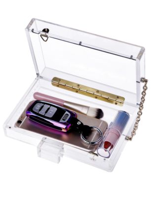 Trendy Transparent Acrylic Clutch