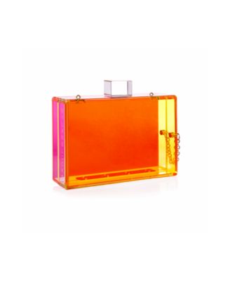 Trendy Transparent Acrylic Clutch