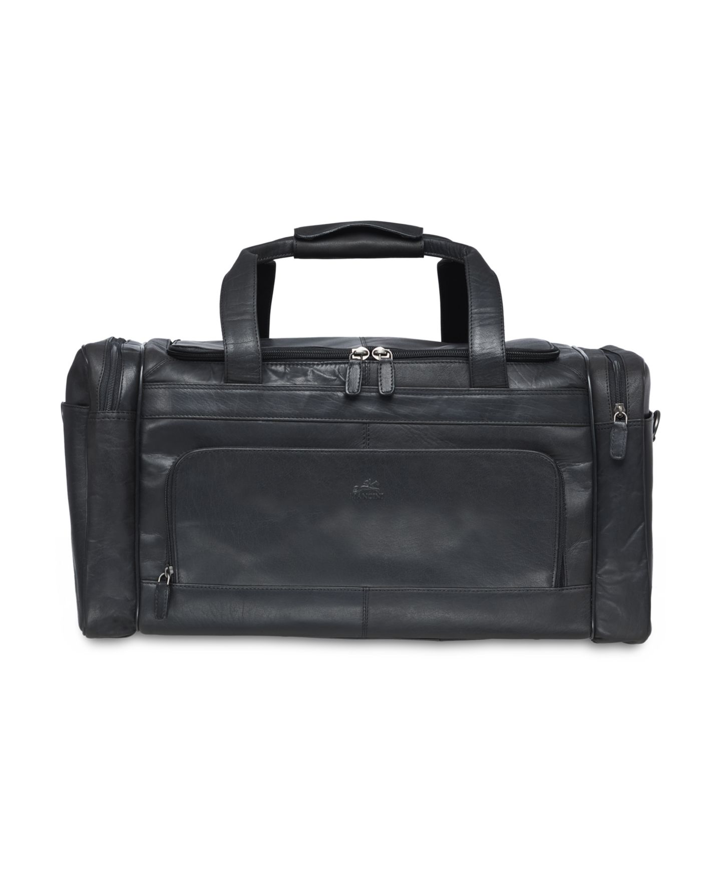 Сумка Mancini Buffalo Collection Carry on Duffle, цвет: Чёрный — фото 1