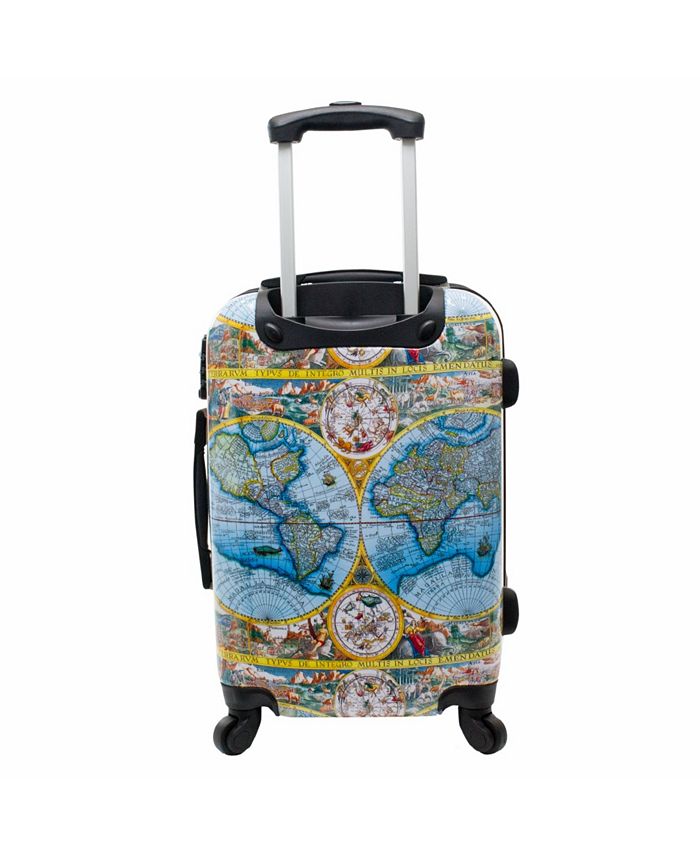Chariot One World 3 Piece Hardside Luggage Set Macy s