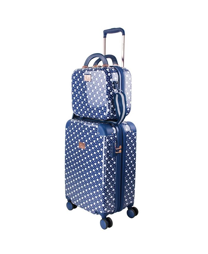 Chariot Dotty 2 Piece 20" CarryOn and Beauty Case Set Macy's