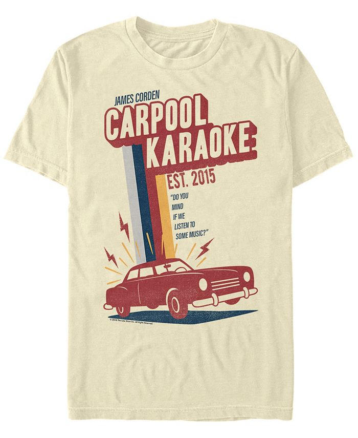 Fifth Sun The Late Late Show James Corden Men's Retro Carpool Karaoke ...