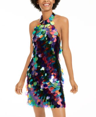 SHO - Sequined Shift Dress