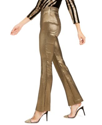 INC International Concepts INC Metallic Bootcut Pants, Created For Macy's 