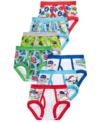 PJ MASKS Girls 7-Pack Brief Bikini Panty Toddler Underwear 7-Pack Brief Bikini Panty Toddler Underwear Underwear