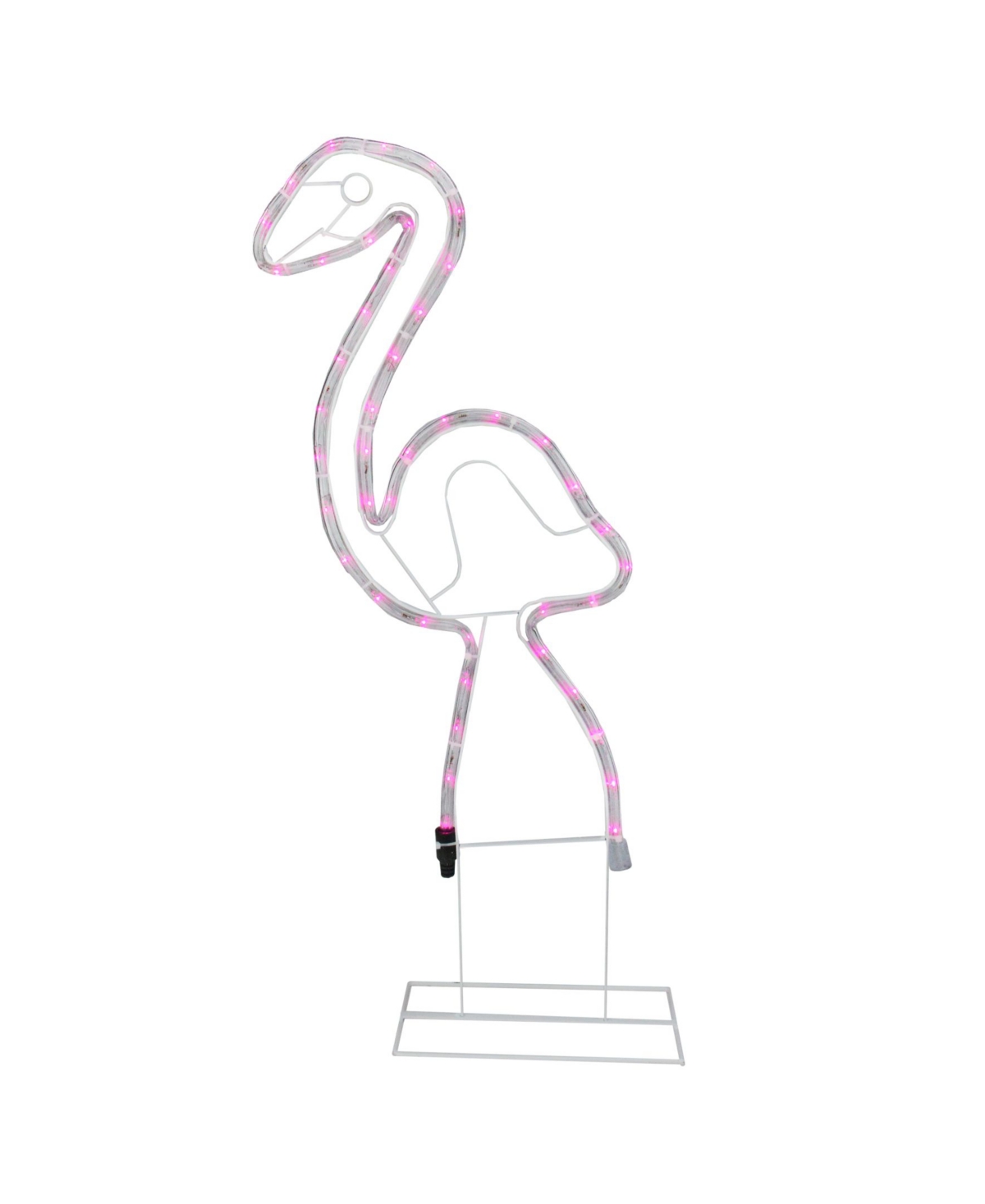 Northlight Flamingo Led Rope Light Silhouette Summer Outdoor Decoration In Pink