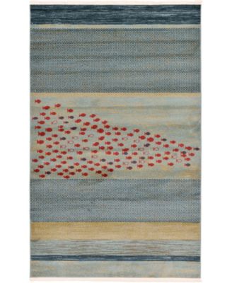 Bayshore Home Ojas Oja1 Light Blue Area Rug Collection